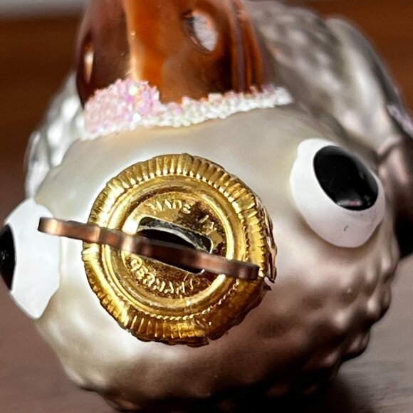 Old World Christmas Inge-Glas Germany Toucan Bird Blown Glass Ornament Vintage - Picture 6 of 6